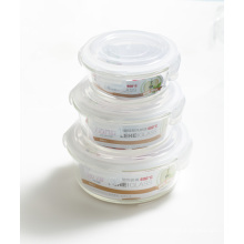 High quality insulation Borosilicate glass food storage containers